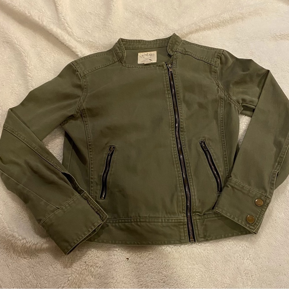 LA Heart jacket army green XS utility